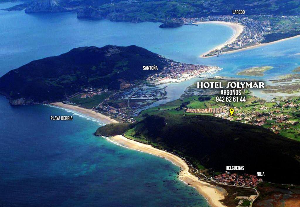 Hotel Costa Cantabra Арґоньос Екстер'єр фото
